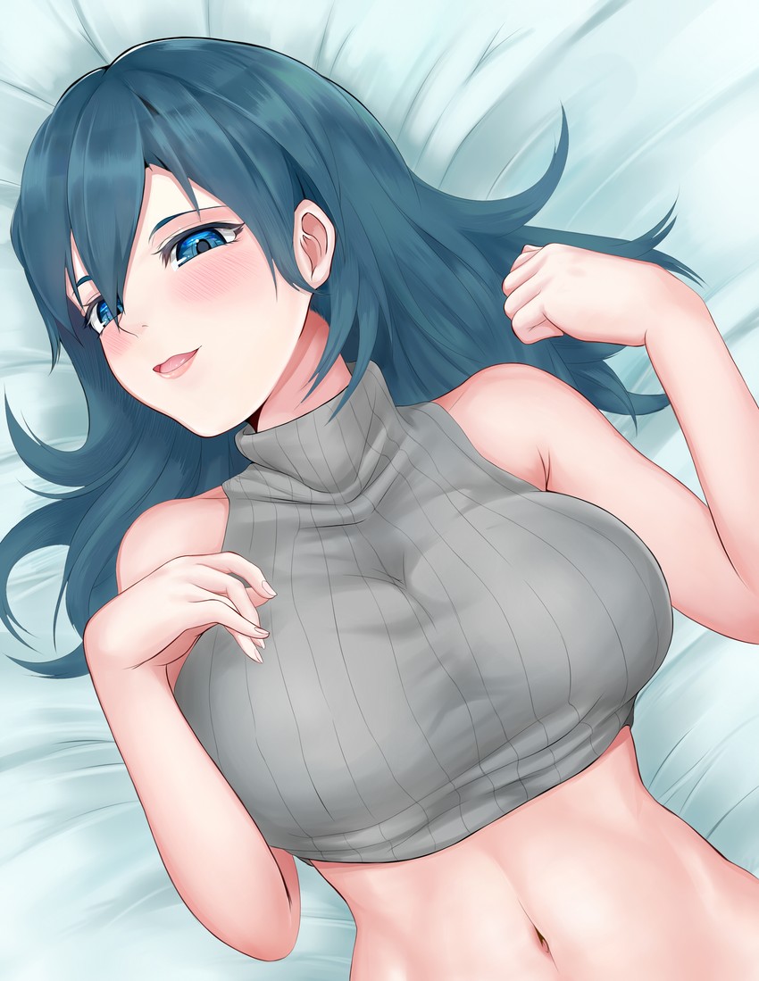 female byleth (fire emblem and 1 more) drawn by shiraga_moyashi