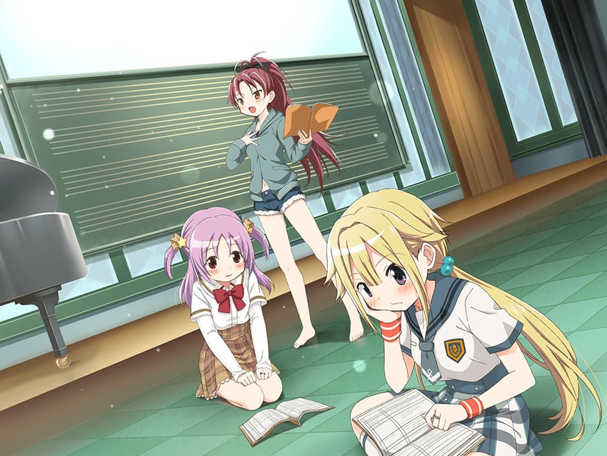 sakura kyoko, misono karin, and mitsuki felicia (mahou shoujo madoka magica and 1 more)
