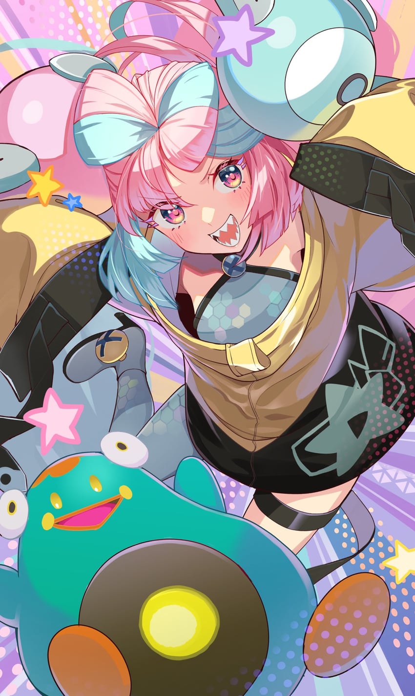 iono and bellibolt (pokemon and 1 more) drawn by itaboon