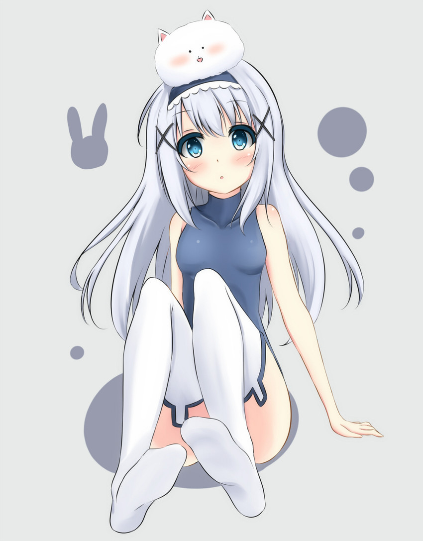 kafuu chino, tippy, and cecilia alcott (gochuumon wa usagi desu ka? and 1 more) drawn by shiina_kuro