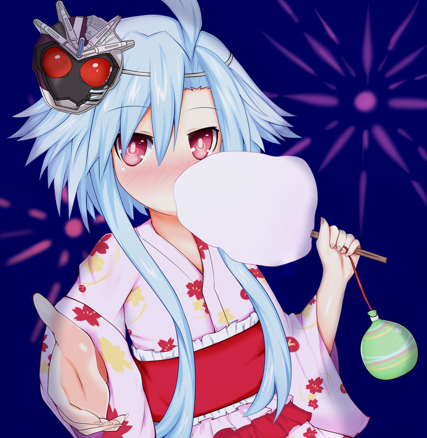 blanc, white heart, and kamen rider chaser (neptune and 2 more) drawn by shironeko_haru