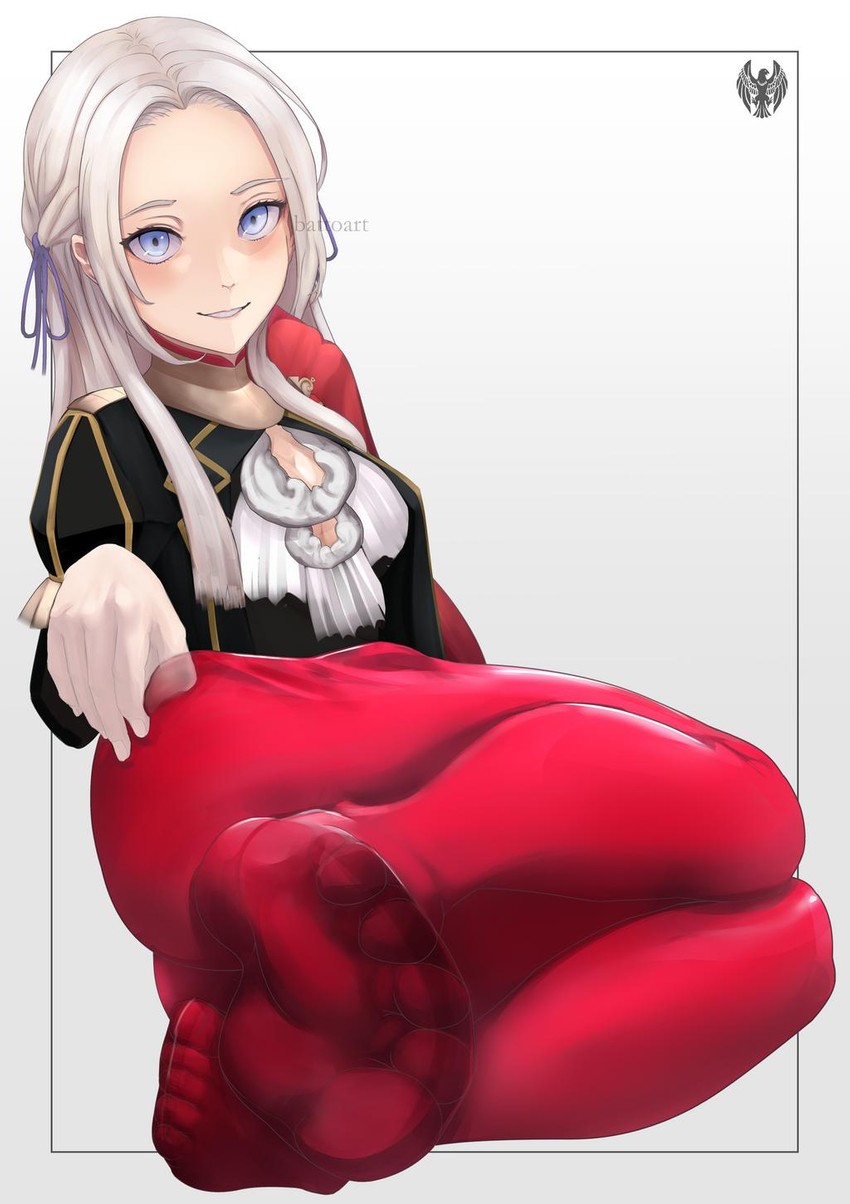 edelgard von hresvelg (fire emblem and 2 more) drawn by battoart