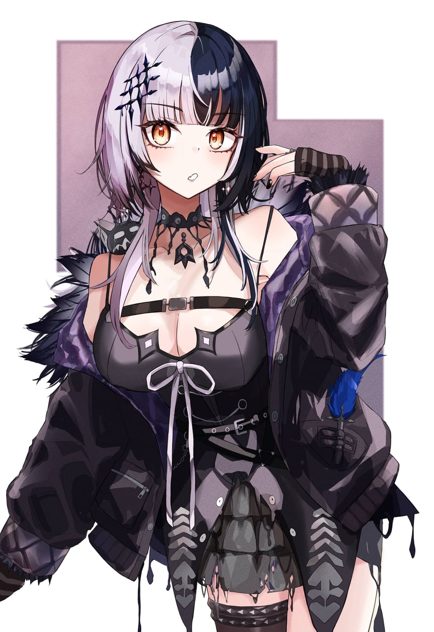 shiori novella and yorick (hololive and 1 more) drawn by deen_(hnxp8555)