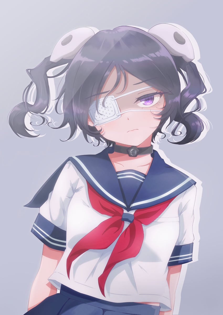 supana churu (yandere simulator) drawn by blue_nori_snow