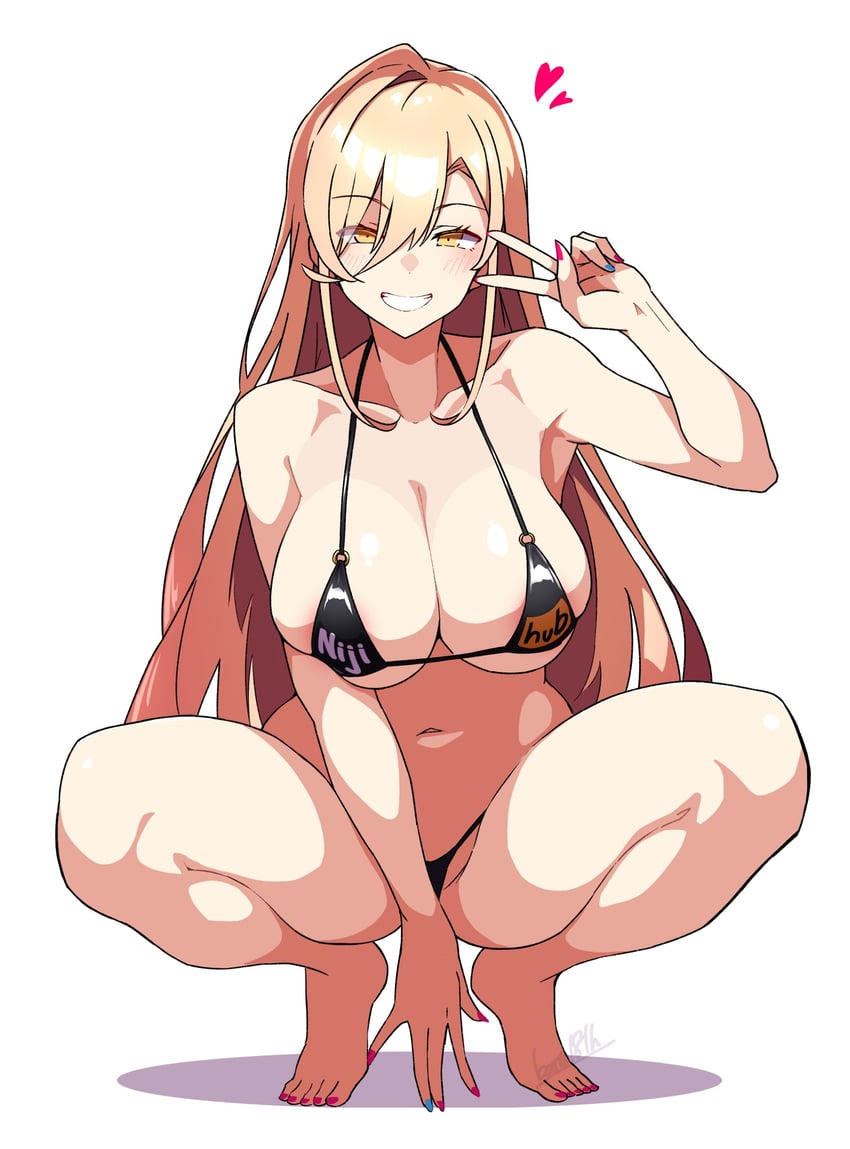 nui sociere (nijisanji and 1 more) drawn by batta_16-sei
