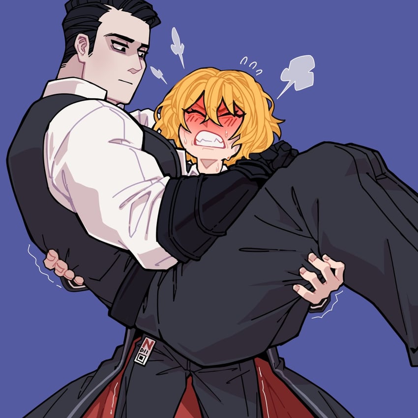 don quixote and meursault (project moon and 1 more) drawn by cottonwings