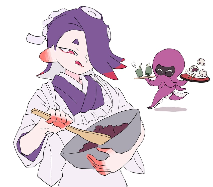 shiver (splatoon and 1 more) drawn by jounetsu_(jonetunoaoitako)