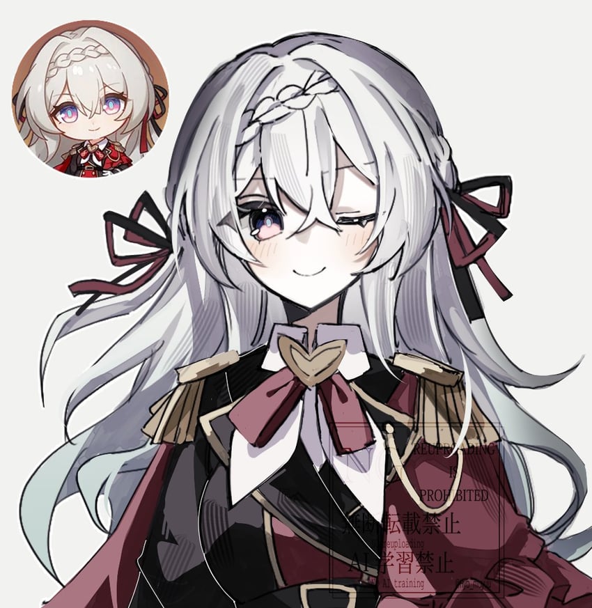 firefly (honkai and 1 more) drawn by hyb_muyuu