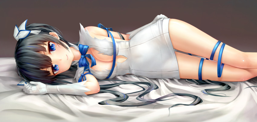 hestia (dungeon ni deai wo motomeru no wa machigatteiru darou ka) drawn by aki99