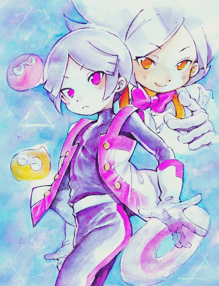 puyo, ex, and tee (puyopuyo and 1 more) drawn by reticulum
