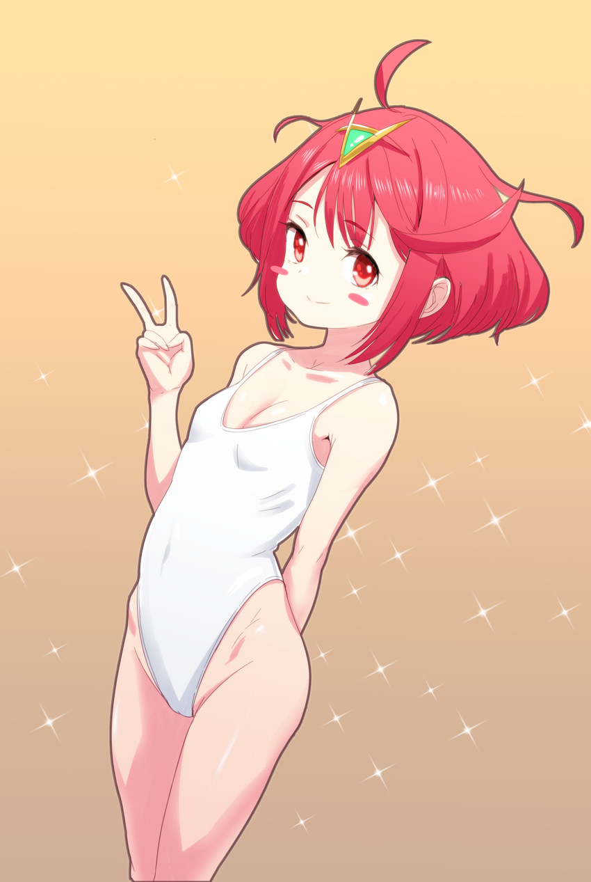 pyra (xenoblade chronicles and 1 more) drawn by green322