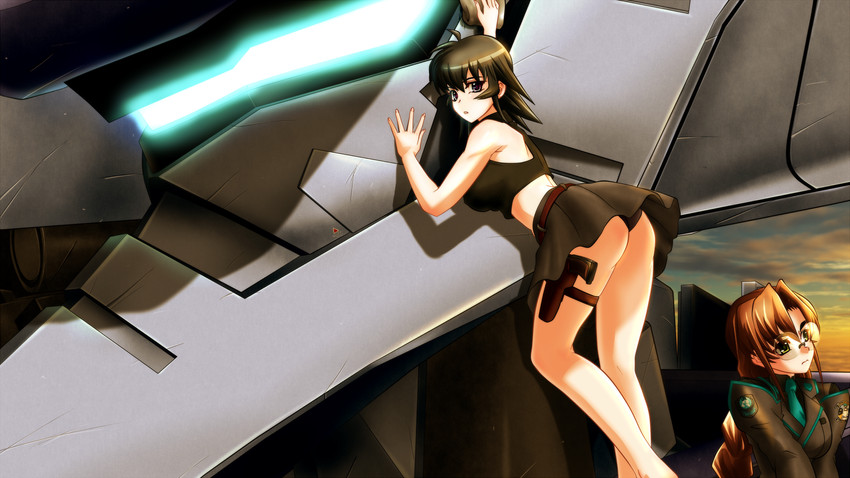 ayamine kei, type 94 shiranui, and sakaki chizuru (muv-luv and 1 more) drawn by genya_(genya67)
