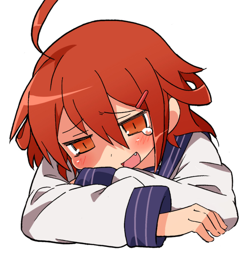 ikazuchi (kantai collection) drawn by hibimegane