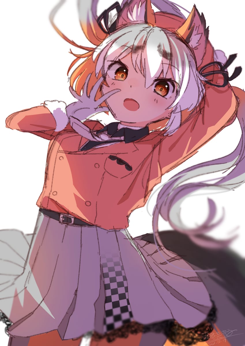 island fox (kemono friends and 1 more) drawn by mitorizu_02