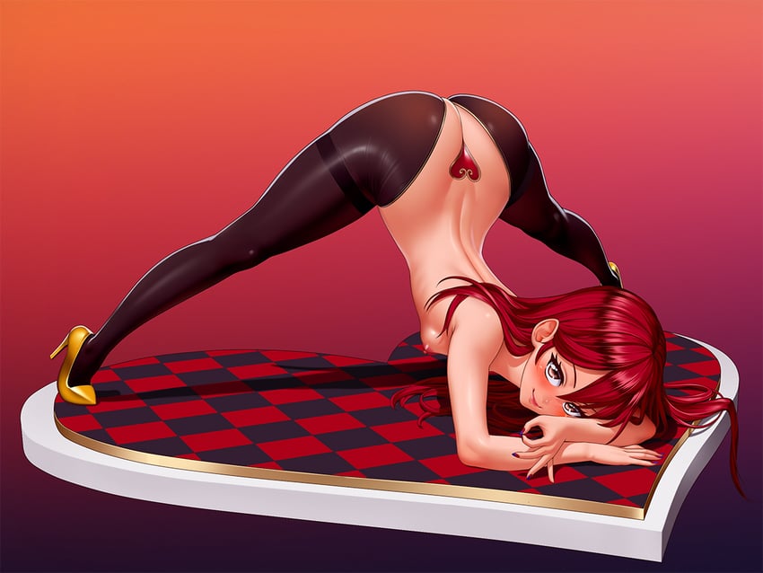 erza scarlet (fairy tail) drawn by lucknight