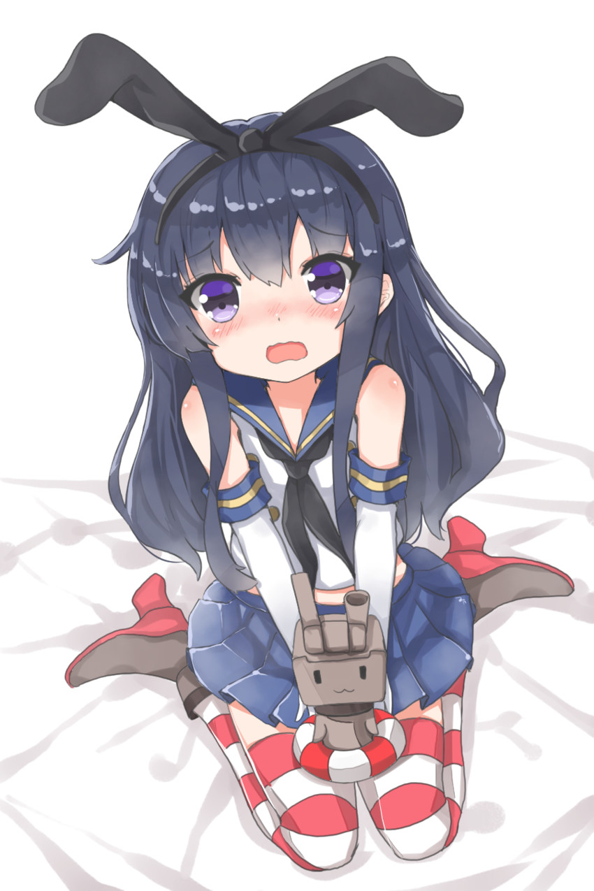 shimakaze, akatsuki, and rensouhou-chan (kantai collection) drawn by imyu