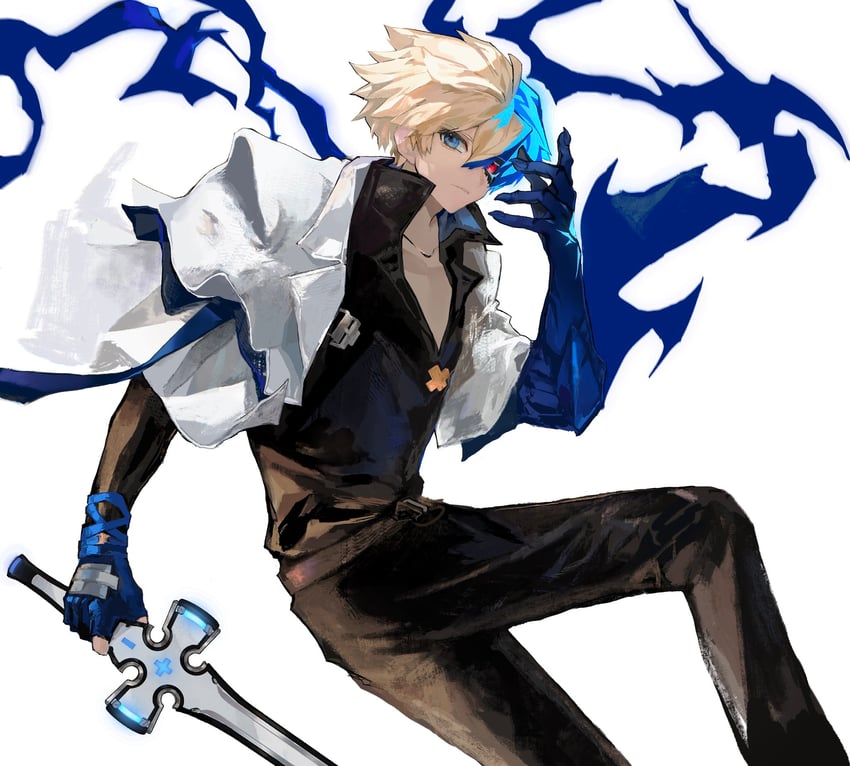 ky kiske (guilty gear and 1 more) drawn by found_modori