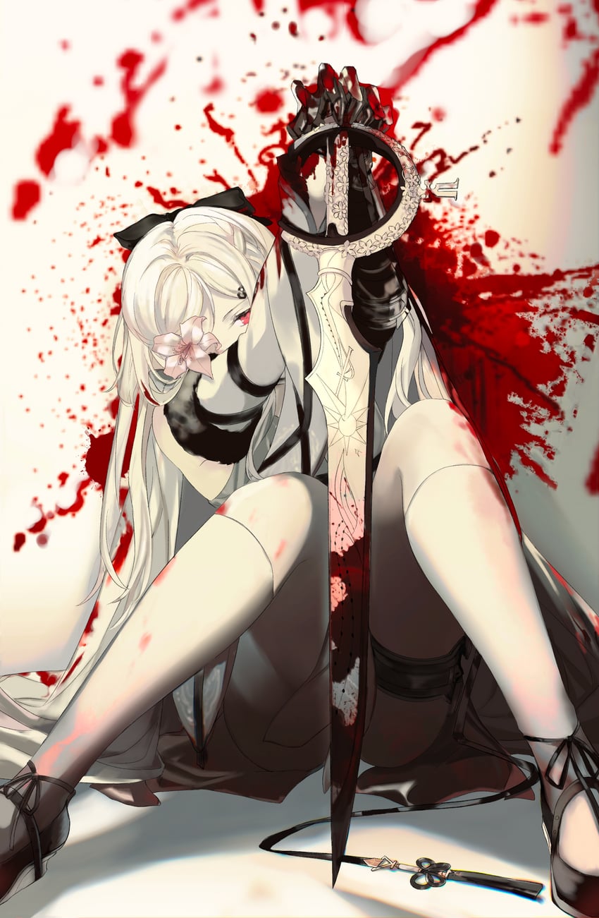 zero (drag-on dragoon and 1 more) drawn by ye_(pixiv4862539)