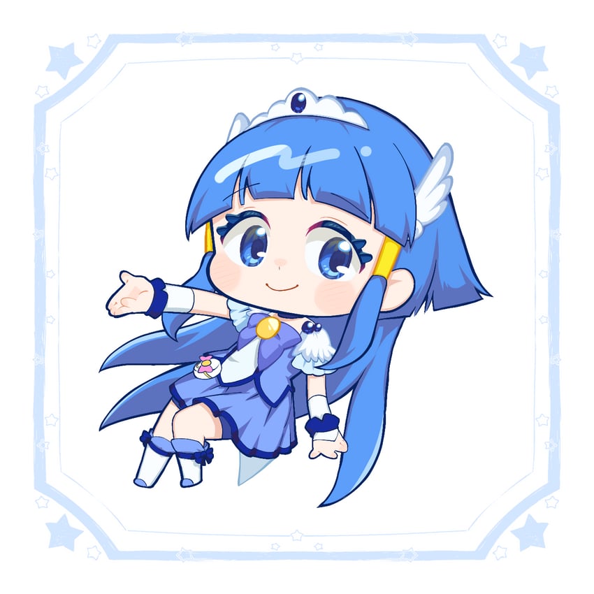 aoki reika and cure beauty (precure and 1 more) drawn by plv_276