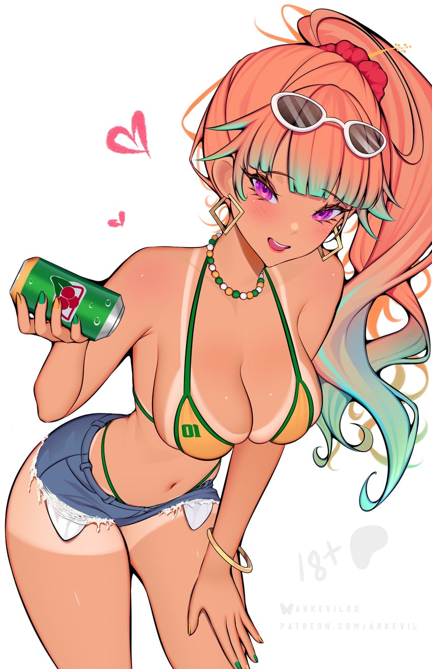 hatsune miku, takanashi kiara, and brazilian miku (hololive and 2 more) drawn by ark_evil02