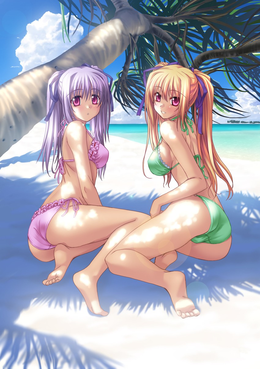 yugiri perserte and yugiri princesca (shinkyoku soukai polyphonica) drawn by kannatsuki_noboru