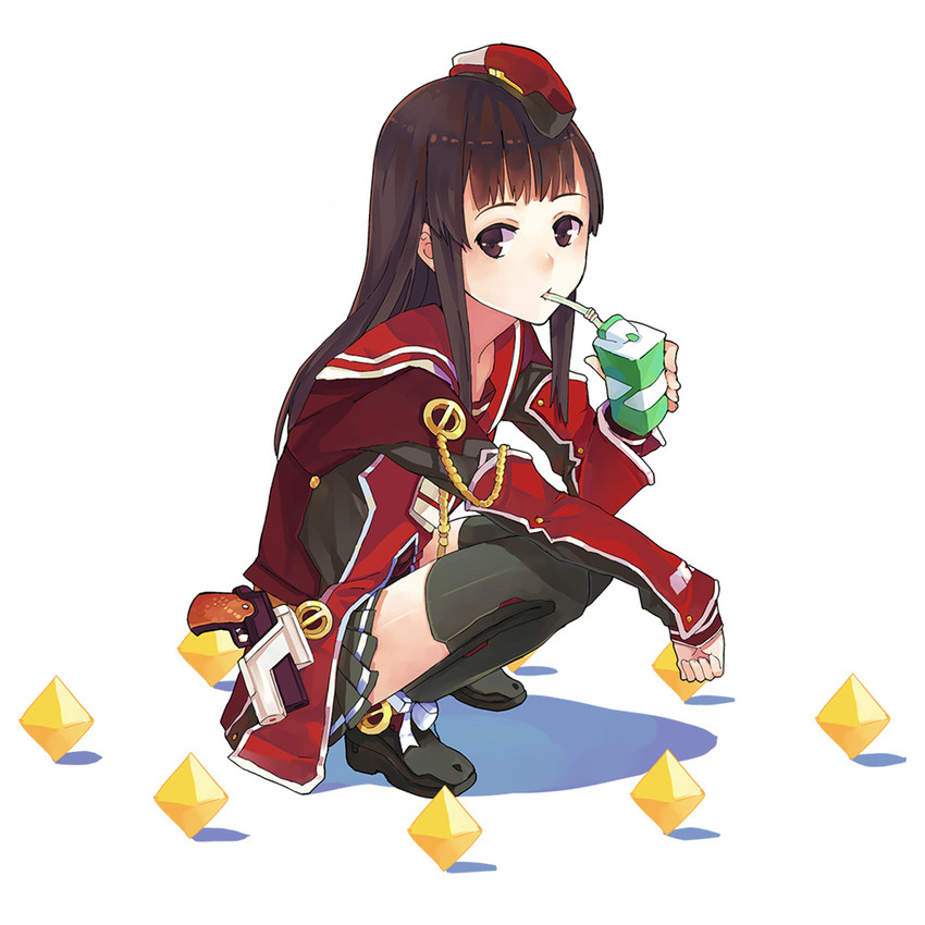 arks trainee female uniform (phantasy star and 1 more) drawn by hao_(patinnko)