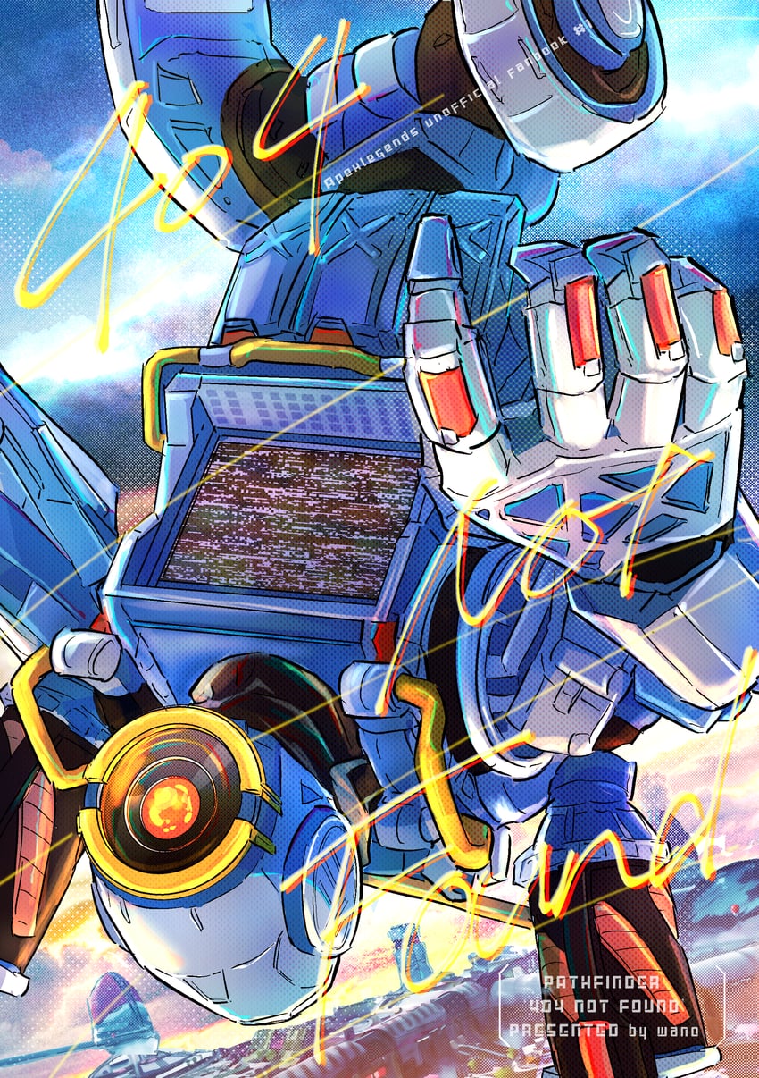 pathfinder (apex legends) drawn by wano_(azayakam)