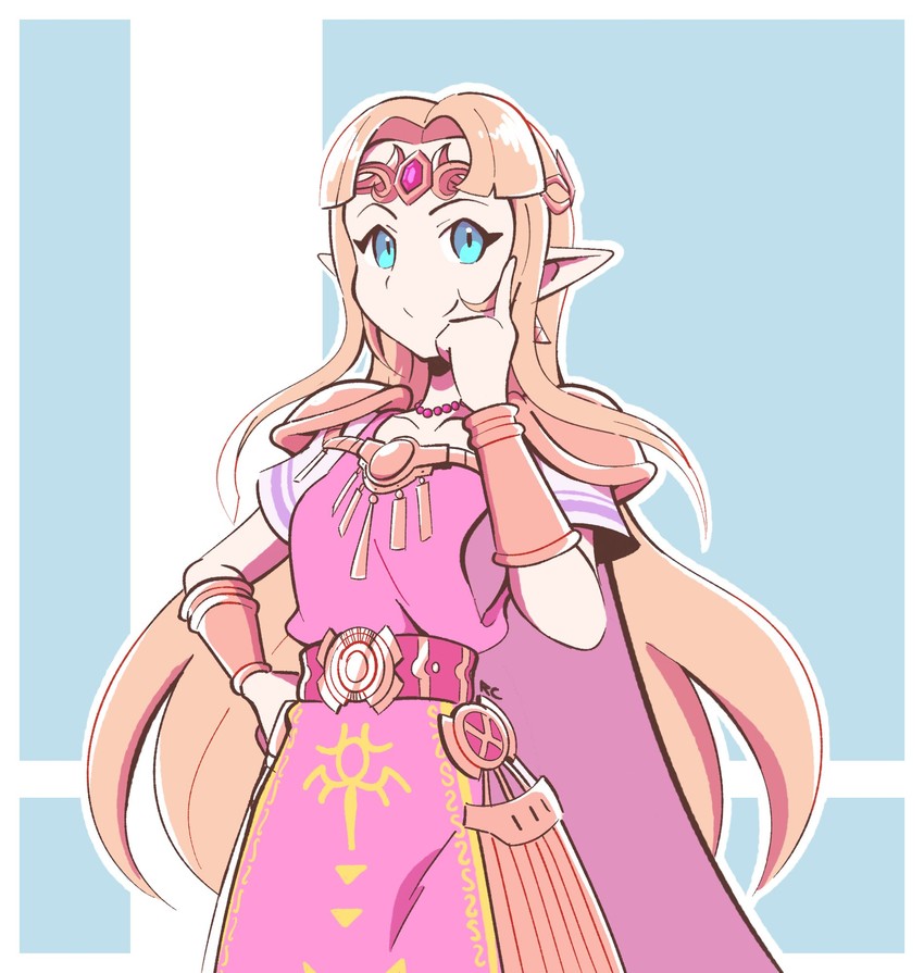 princess zelda (the legend of zelda and 2 more) drawn by artsy-rc