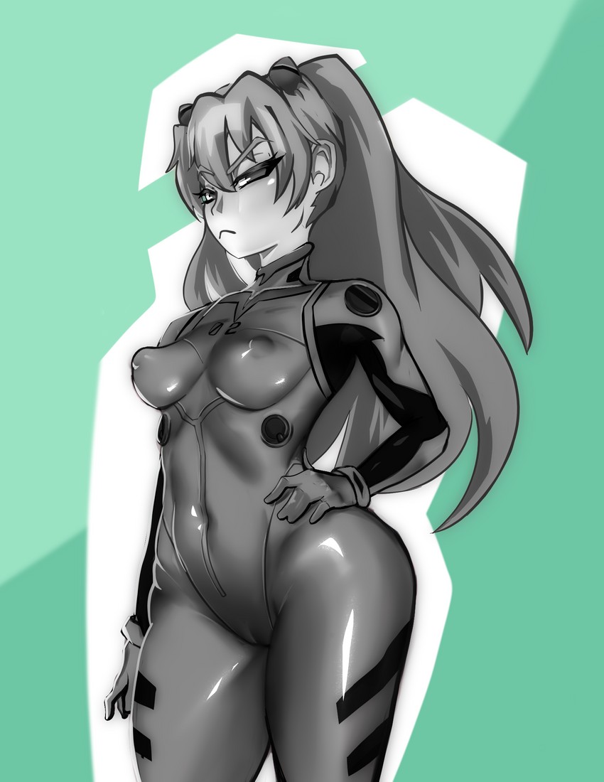 souryuu asuka langley (neon genesis evangelion) drawn by mon_eree