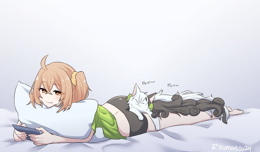 fujimaru ritsuka and ashiya douman (fate and 1 more) drawn by rikumats