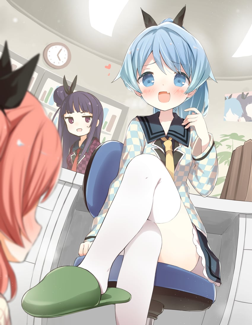 sekino chiko, nakamachi nua, and nakamachi rua (ochikobore fruit tart) drawn by ichiyo12