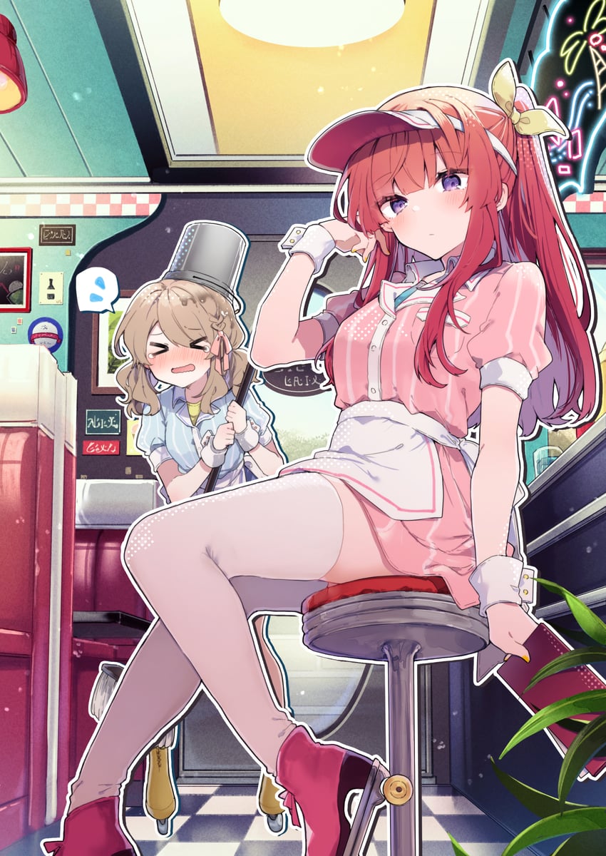 anna and tino ashberry (original) drawn by ikeuchi_tanuma
