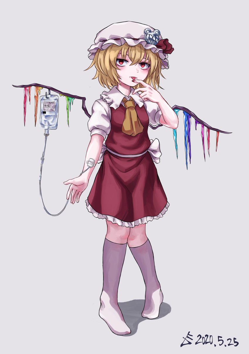 flandre scarlet (touhou and 1 more) drawn by yonoisan