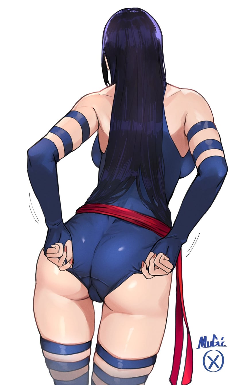 psylocke (marvel and 1 more) drawn by mugi_(mugit49)