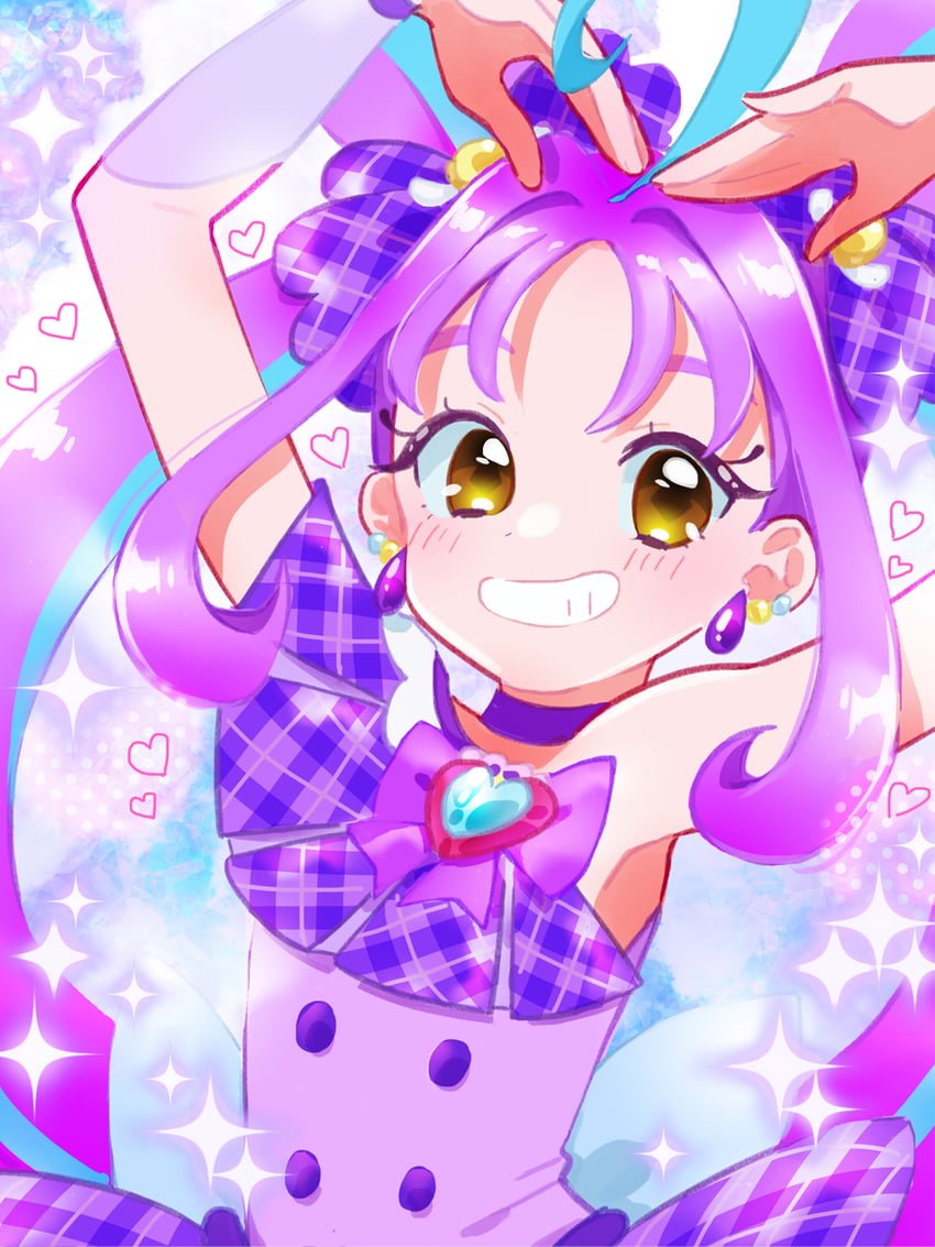 cure kyunkyun (precure and 1 more) drawn by nekoko_(nekonekonya)