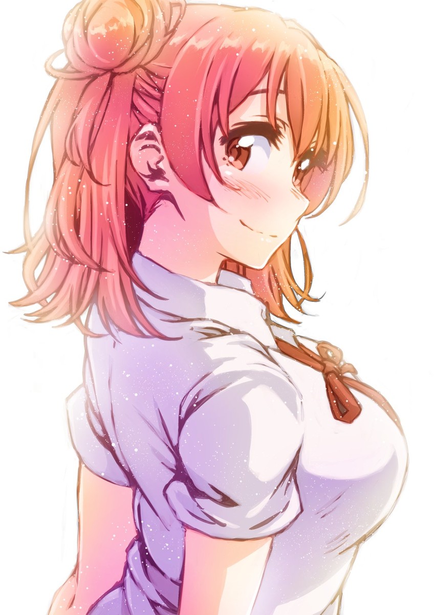 yuigahama yui (yahari ore no seishun lovecome wa machigatteiru.) drawn by ayumu-k