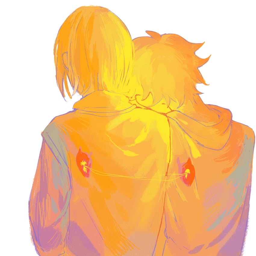 hinata shouyou and kozume kenma (haikyuu!!) drawn by sea-211