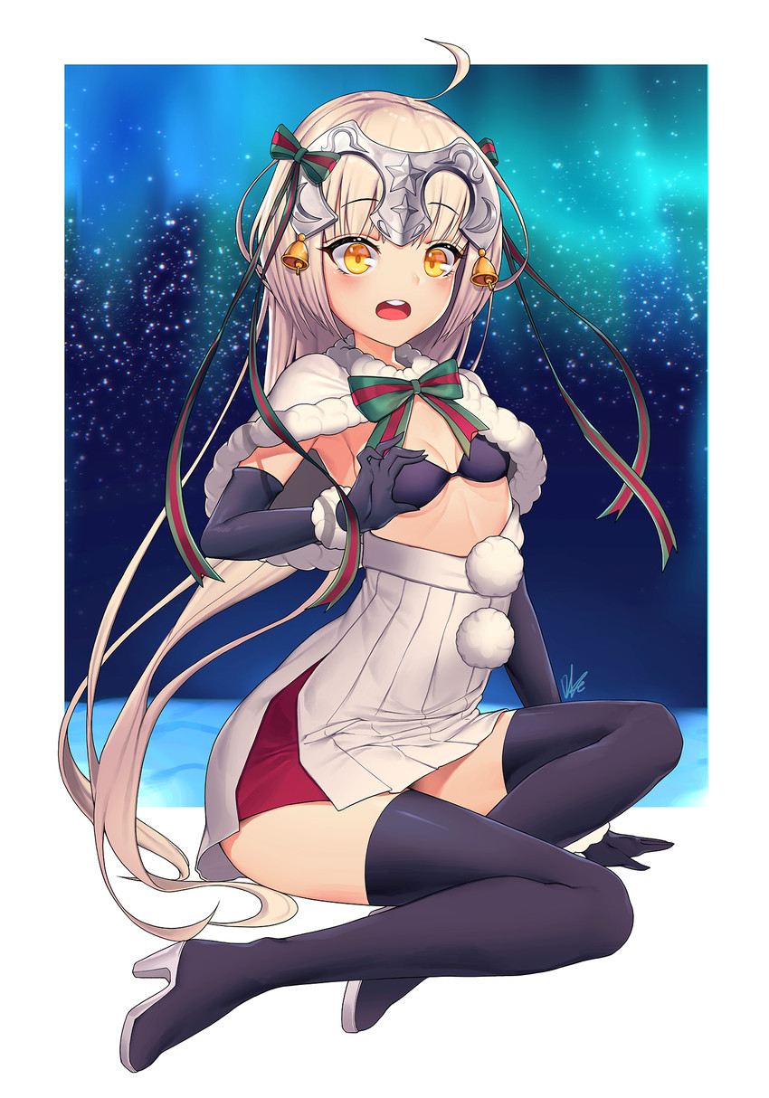jeanne d'arc alter santa lily (fate and 1 more) drawn by dduck_kong
