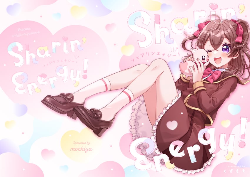 nagomi yui and kome-kome (precure and 1 more) drawn by kuzumochi