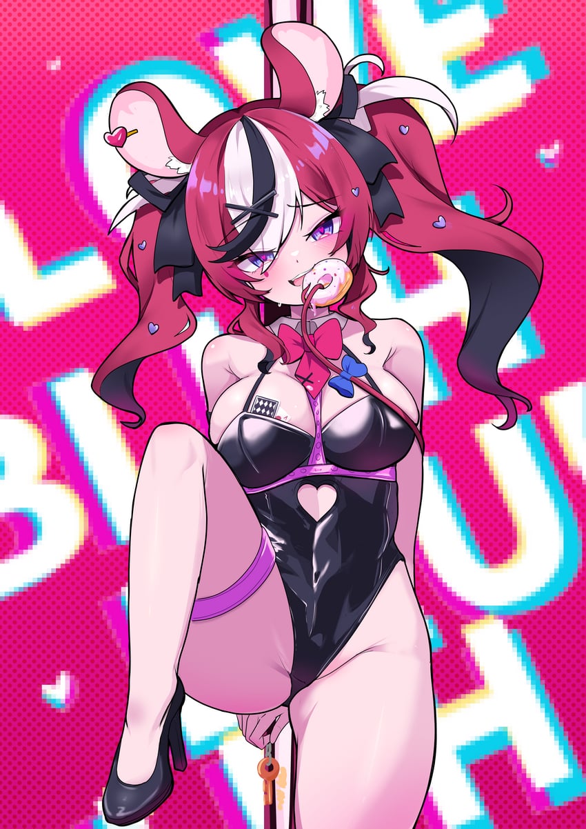 hakos baelz (hololive and 2 more) drawn by cafelittle