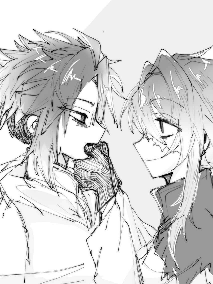 nijou ryuu and mutsushika misumi (saibou shinkyoku) drawn by youchengshidai28387
