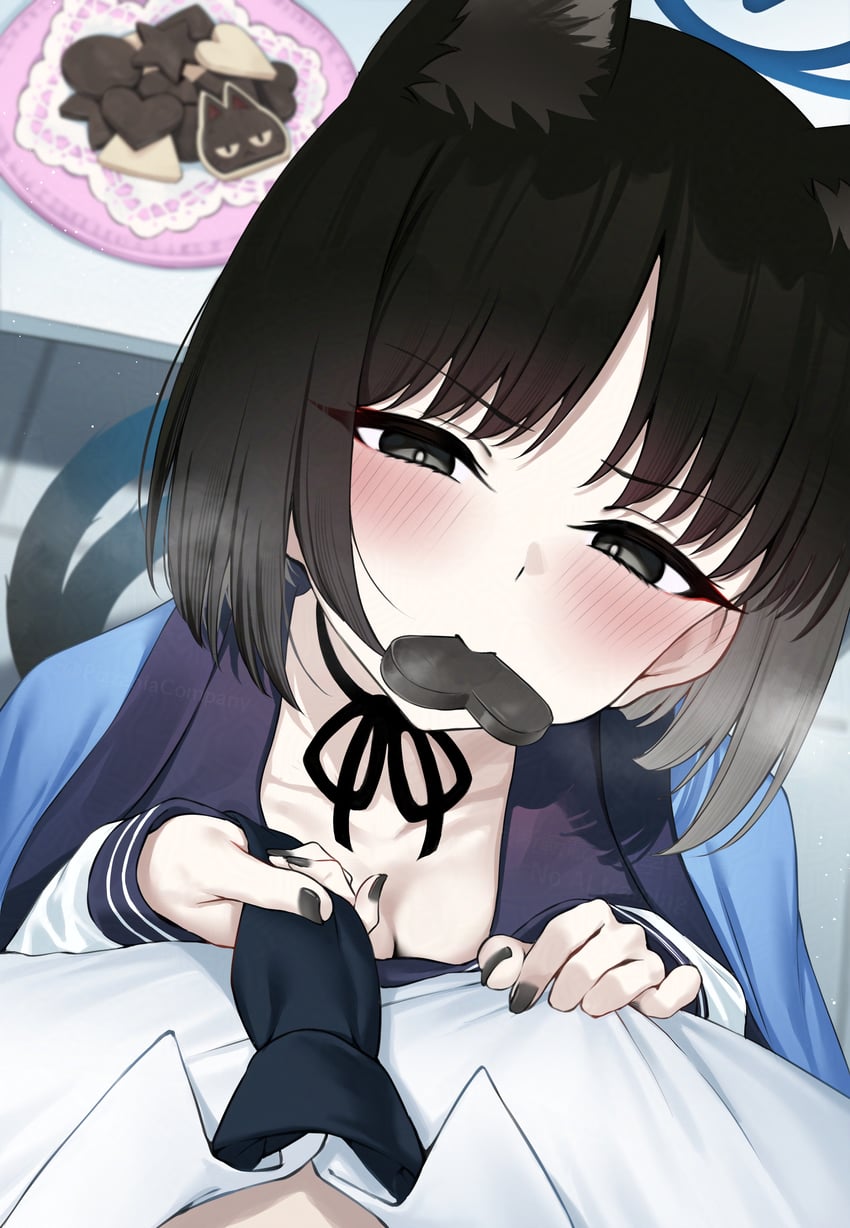 sensei and kikyou (blue archive) drawn by pizza_(pizzania_company)