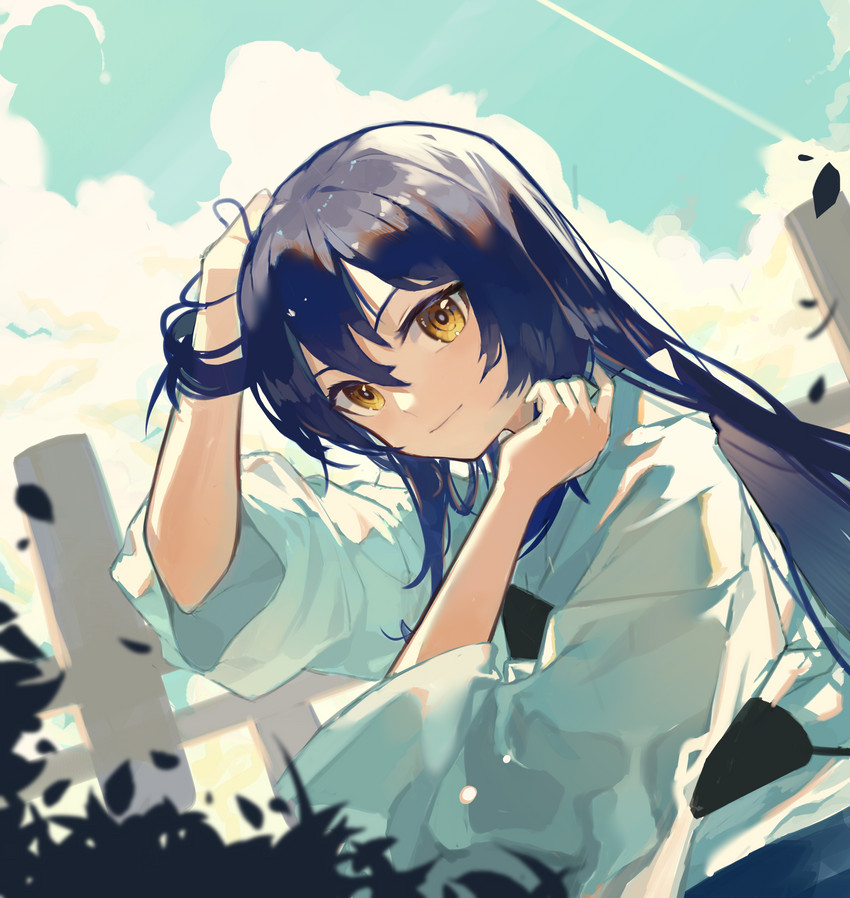 sonoda umi (love live! and 1 more) drawn by shiki_(user_mmkw5787)