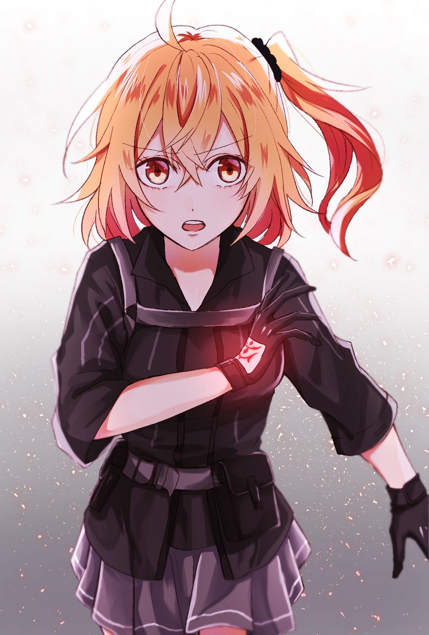fujimaru ritsuka (fate and 1 more) drawn by aoix05