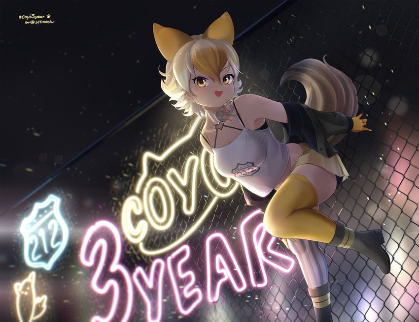 coyote and coyopotato (kemono friends and 1 more) drawn by beleven