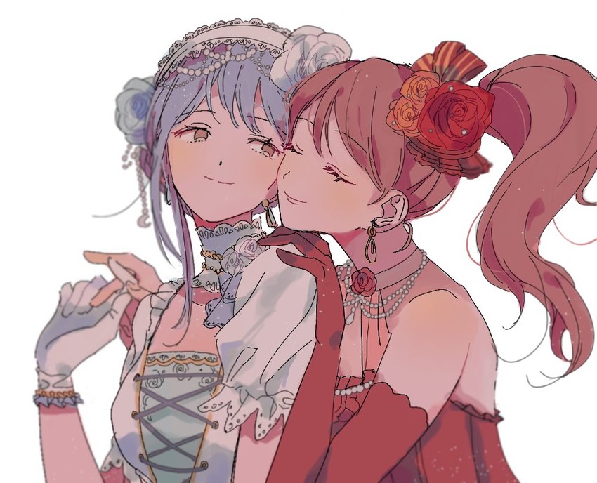 imai lisa and minato yukina (bang dream!) drawn by res2shuu