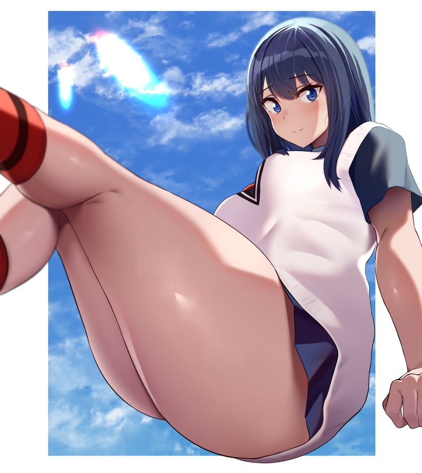 takarada rikka (gridman universe and 1 more) drawn by tsukunendo