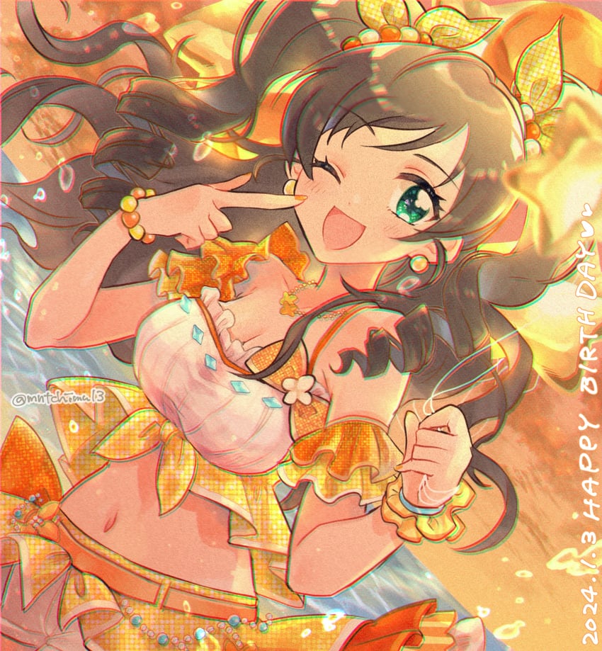 nonomura sora (idolmaster and 2 more) drawn by minato_chimu