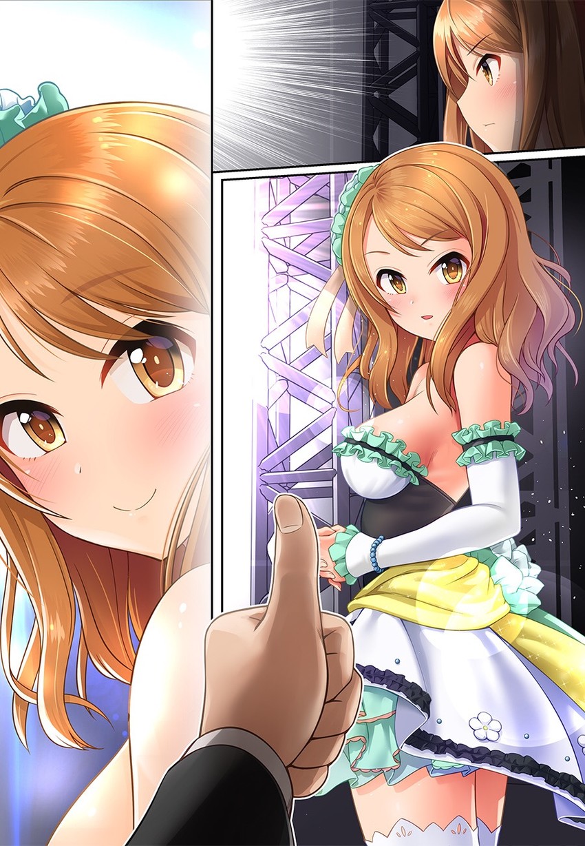 producer and hojo karen (idolmaster and 2 more) drawn by mk_(mod0)