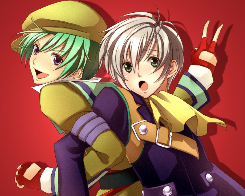ruca milda and spada belforma (tales of and 1 more) drawn by imoko65
